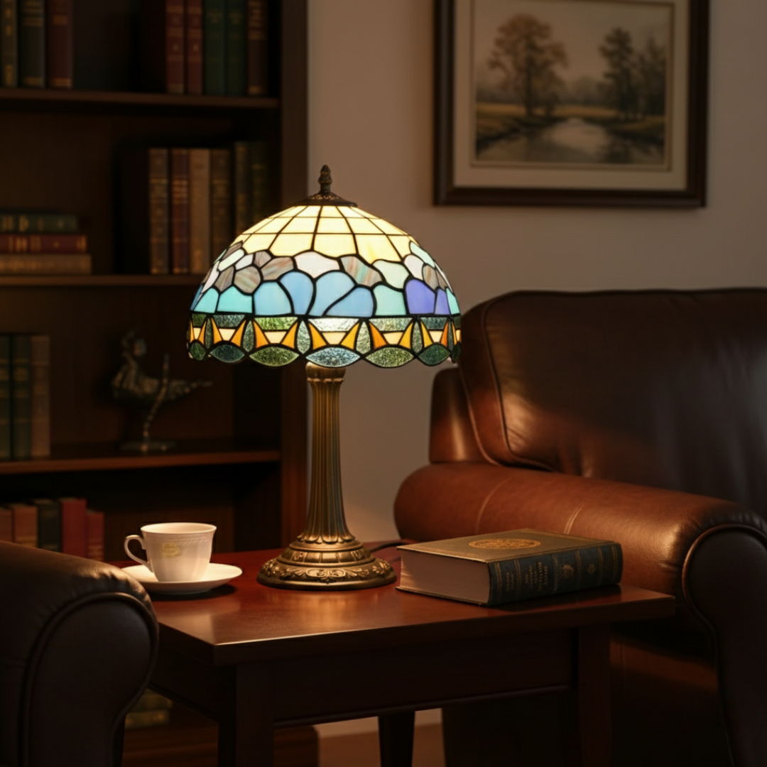 Lampe vibrante inspirée par la rose