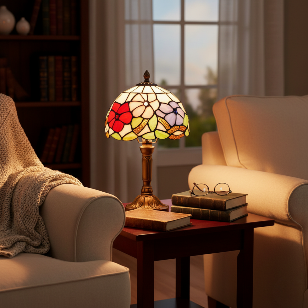 Lampe de table LED à éclairage chaleureux pour la maison