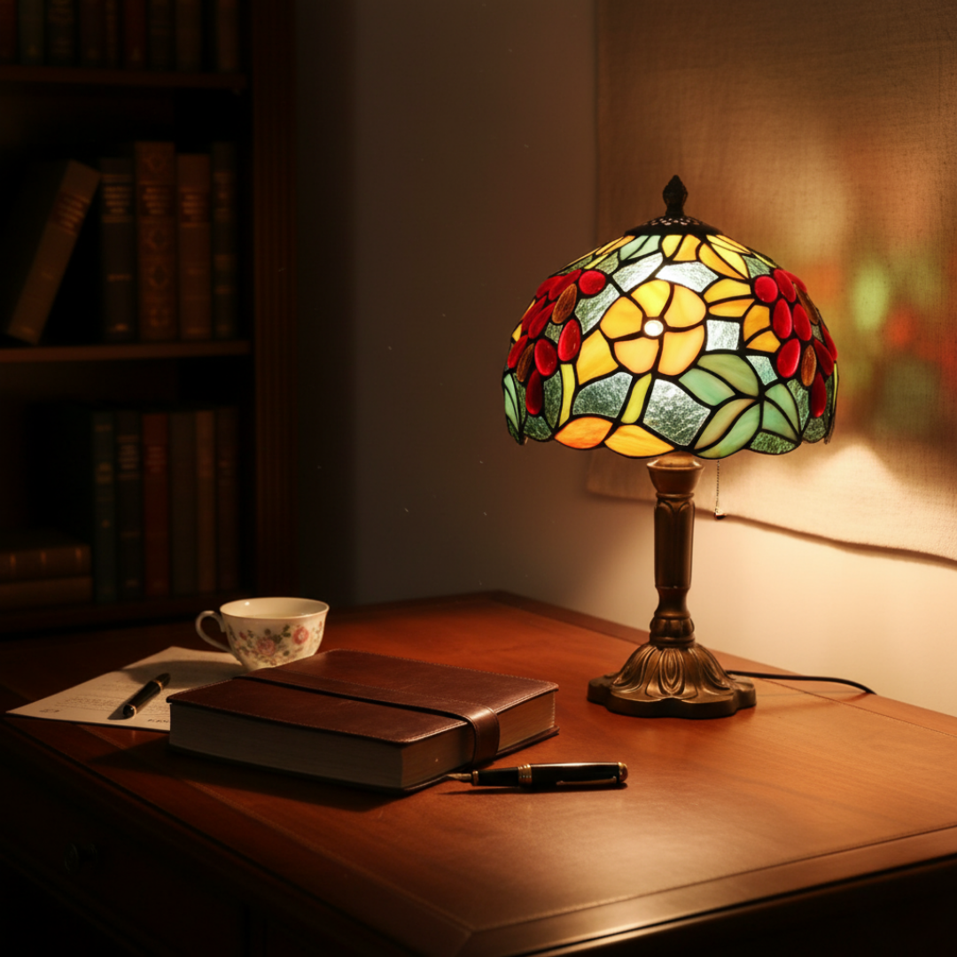 Lampe de table LED baroque rococo