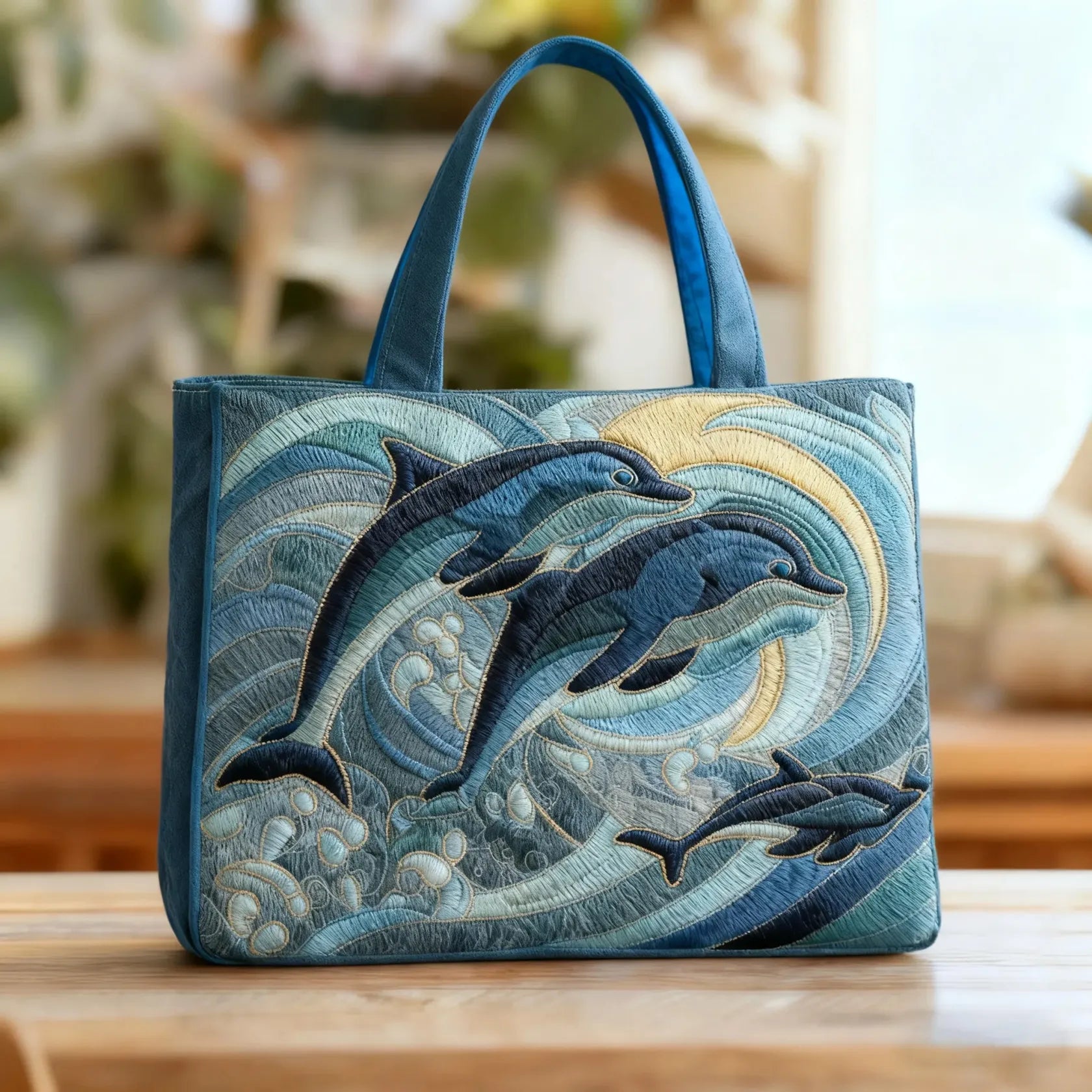 Sac artisanal océan dauphin