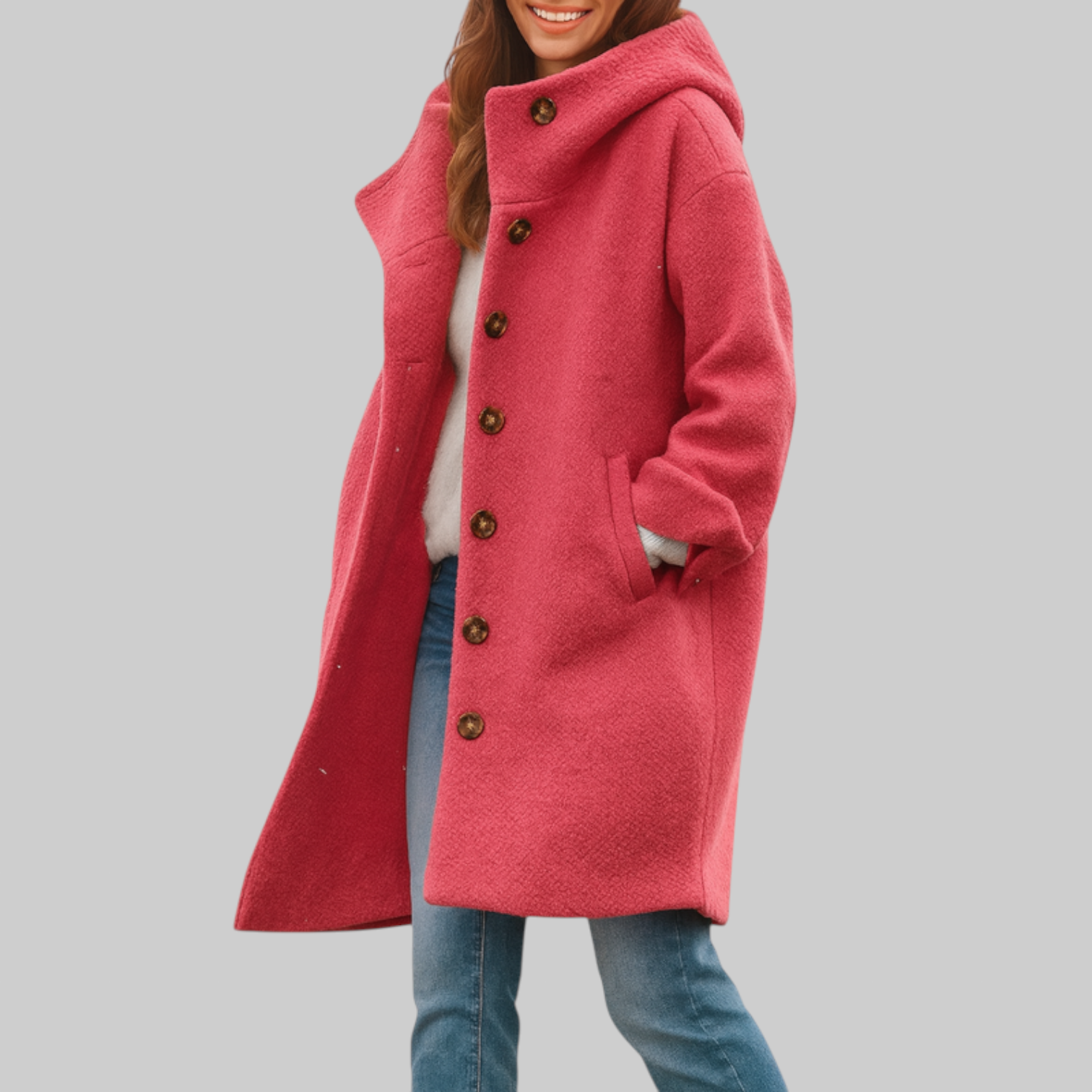 Freja | manteau quotidien, de longueur moyenne et confortable
