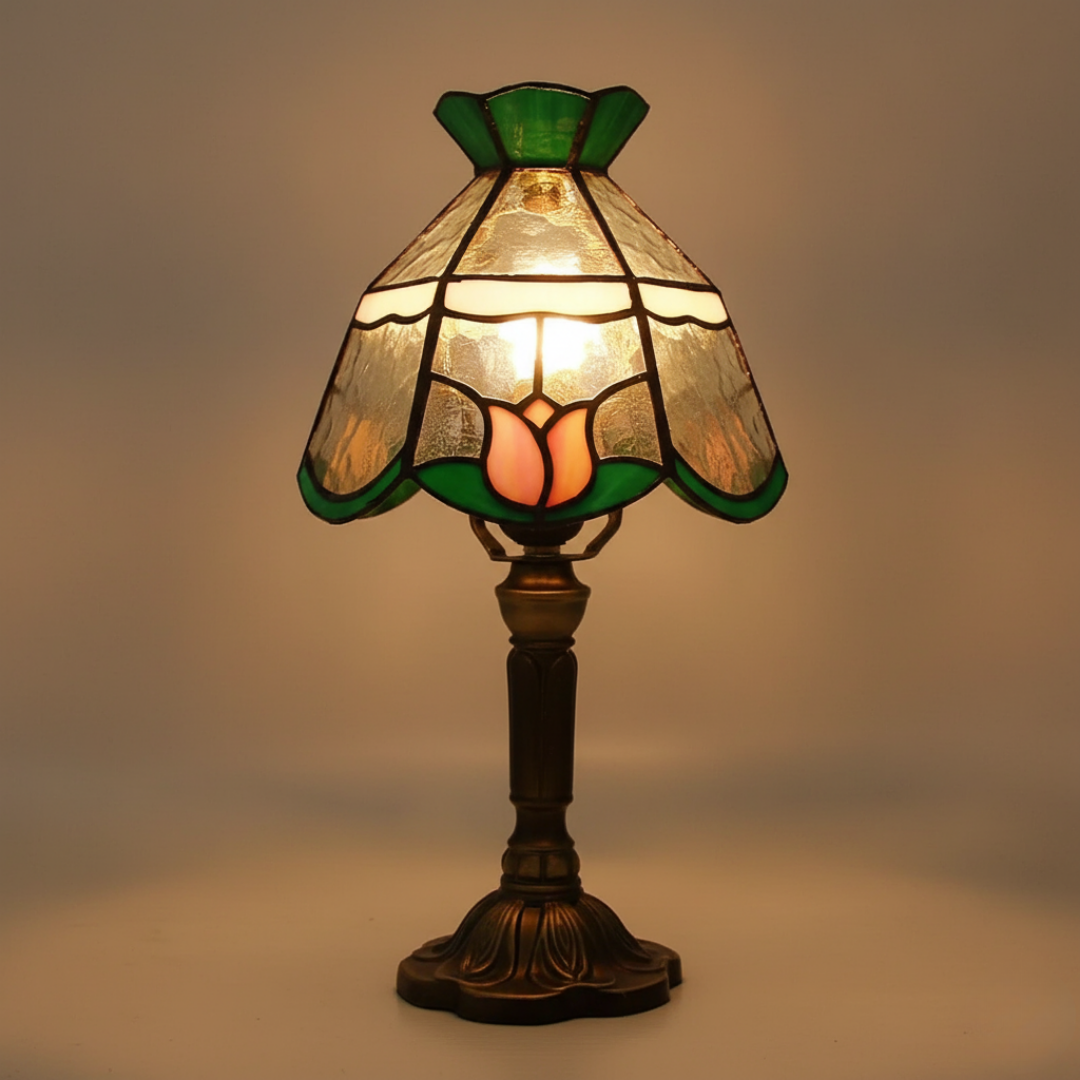 Lampe de table baroque antique avec LED