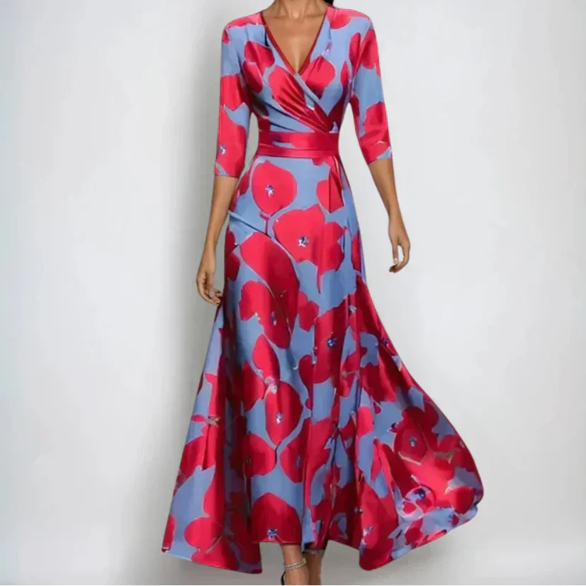 Emily | Robe Florale Élégante