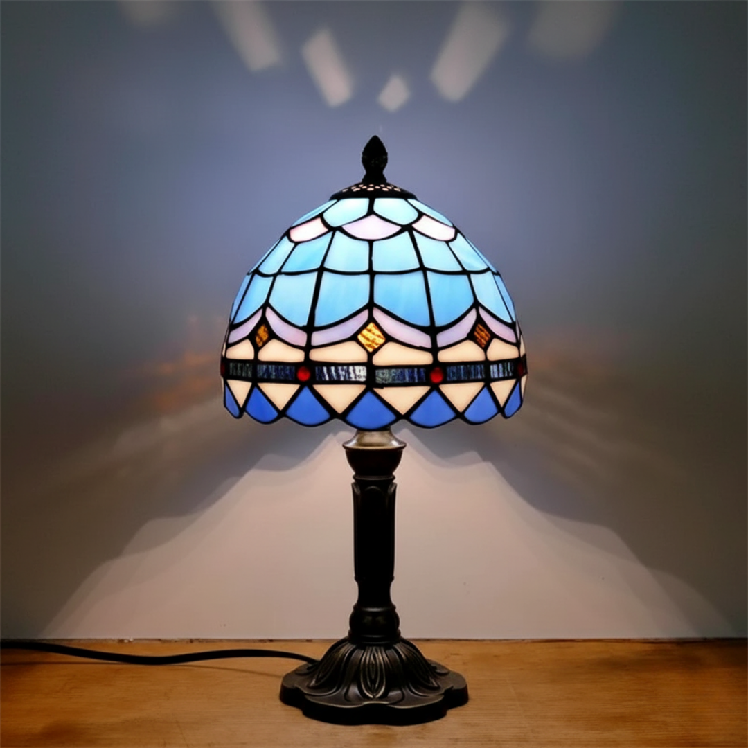 Lampe LED dorée baroque rétro