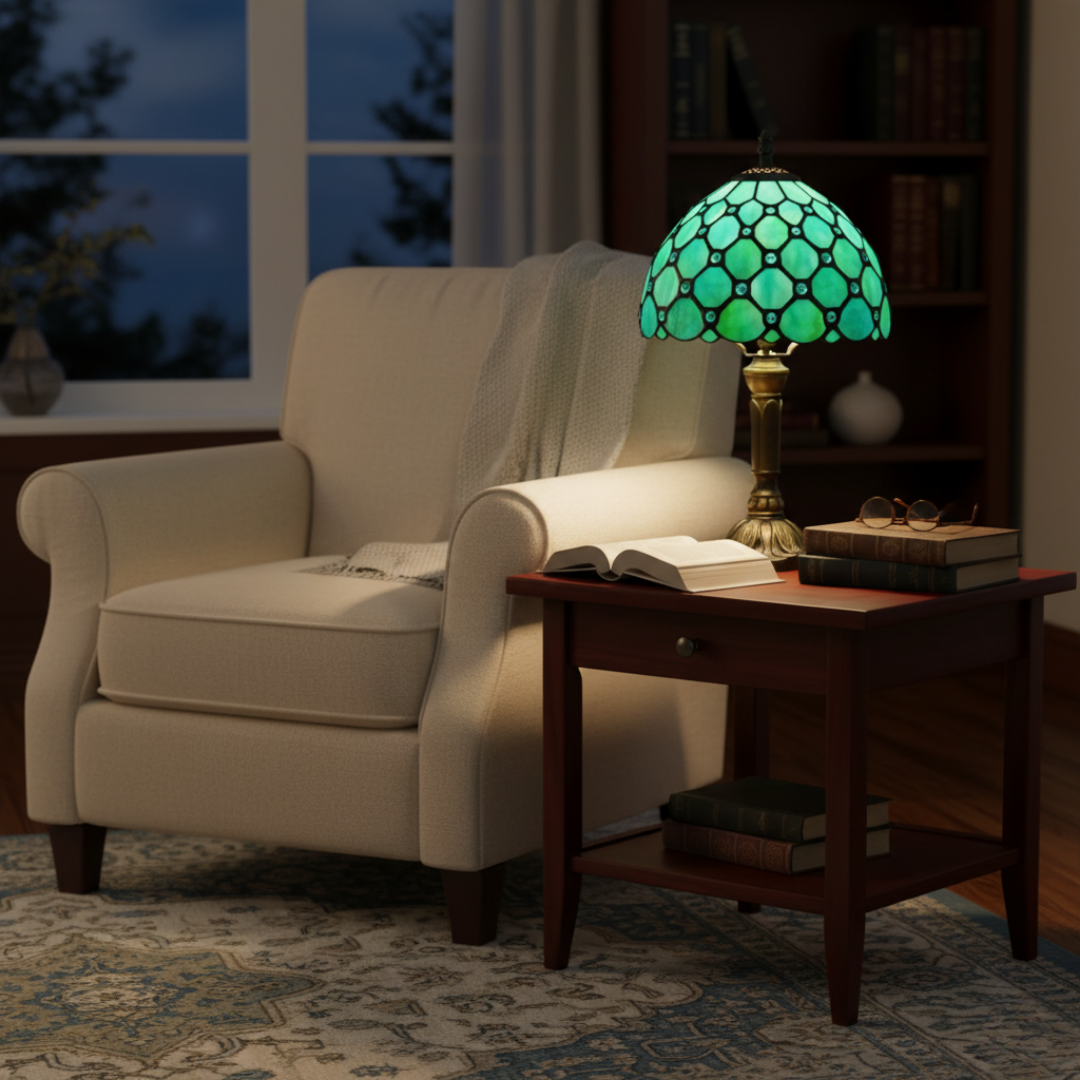 Lampe baroque élégante