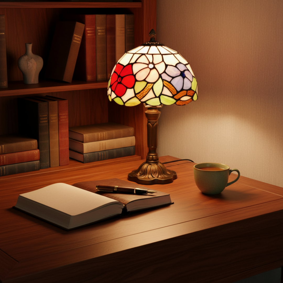 Lampe de table LED à éclairage chaleureux pour la maison