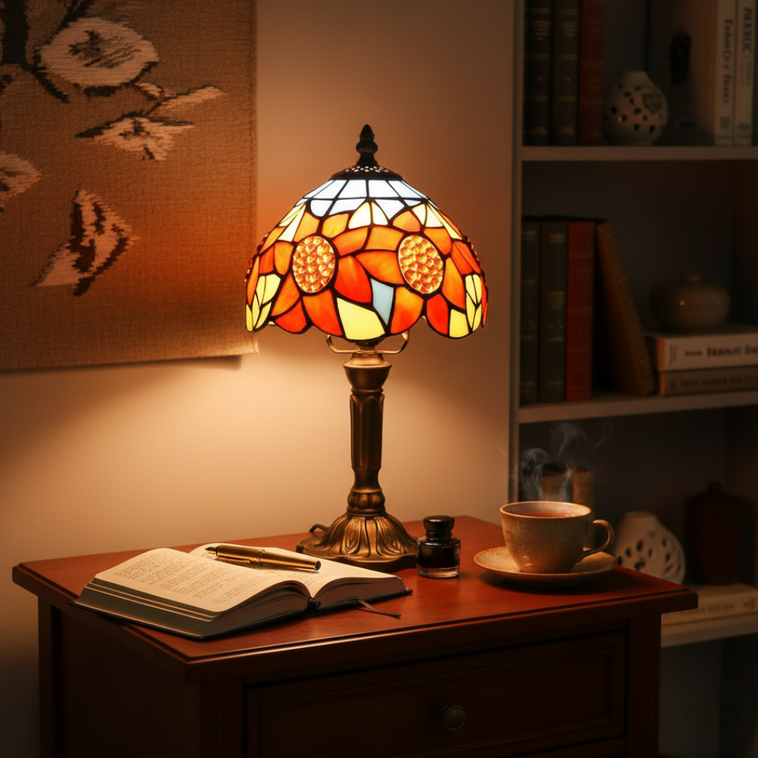 Lampe de table classique inspirée du baroque