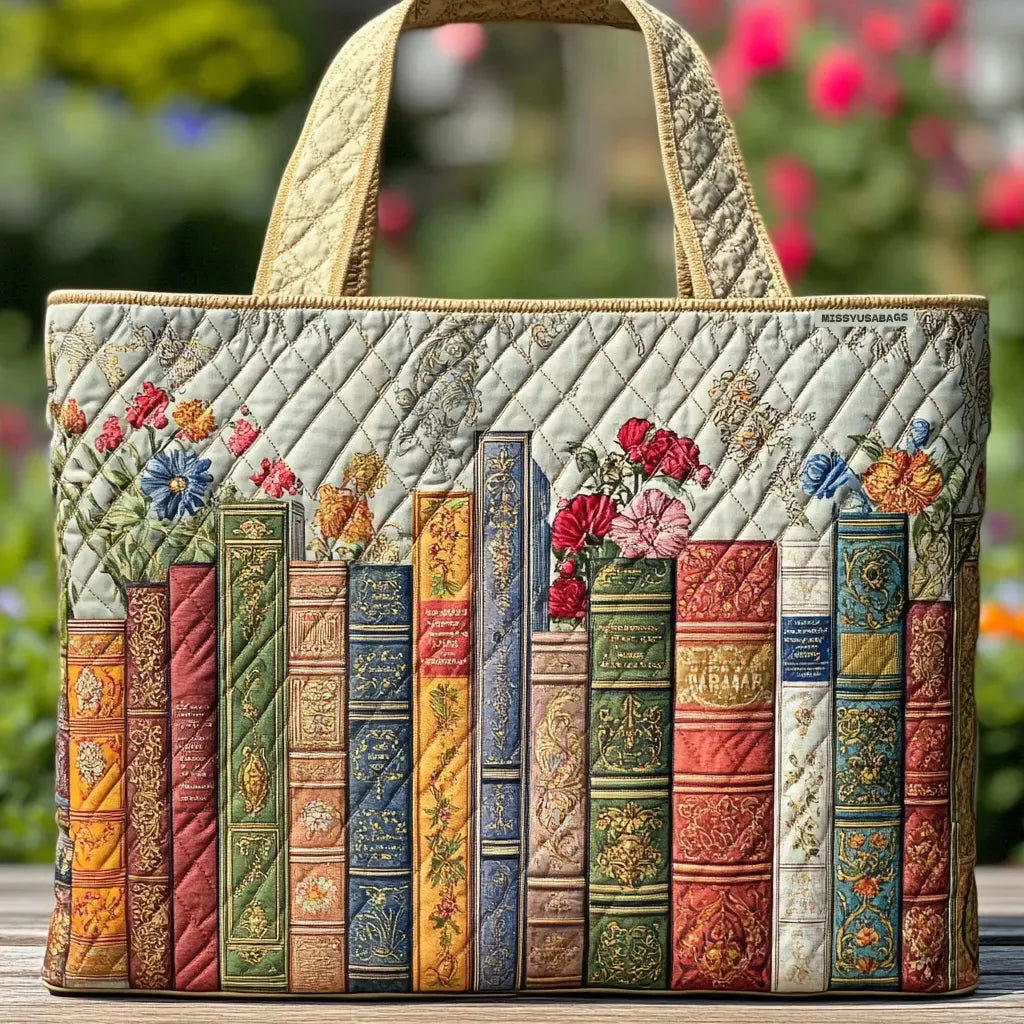 Sac artisanal Bibliothèque enchantée