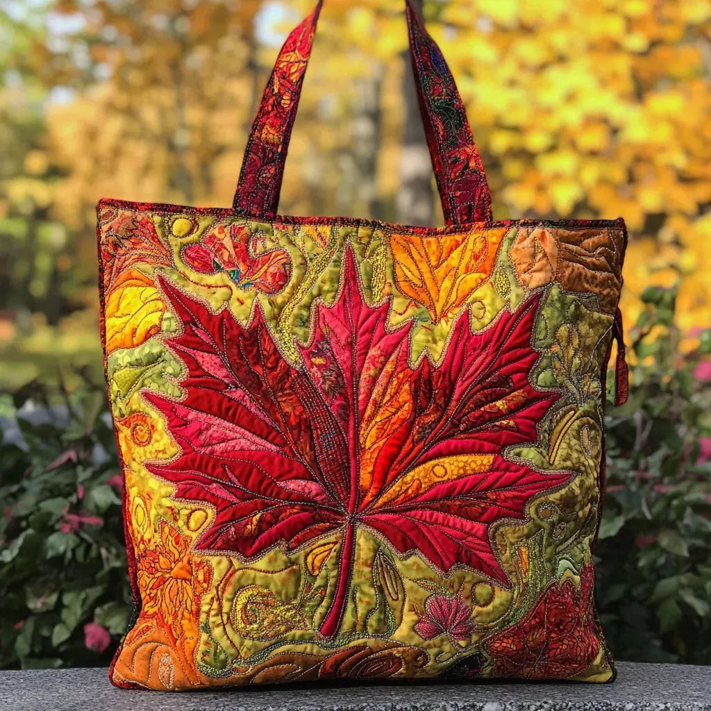 Sac artisanal coucher de soleil érable