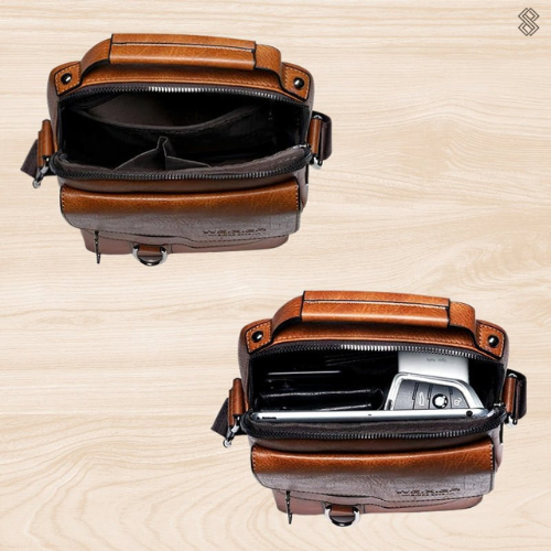 Cynthia™ | Sac en Cuir Pratique
