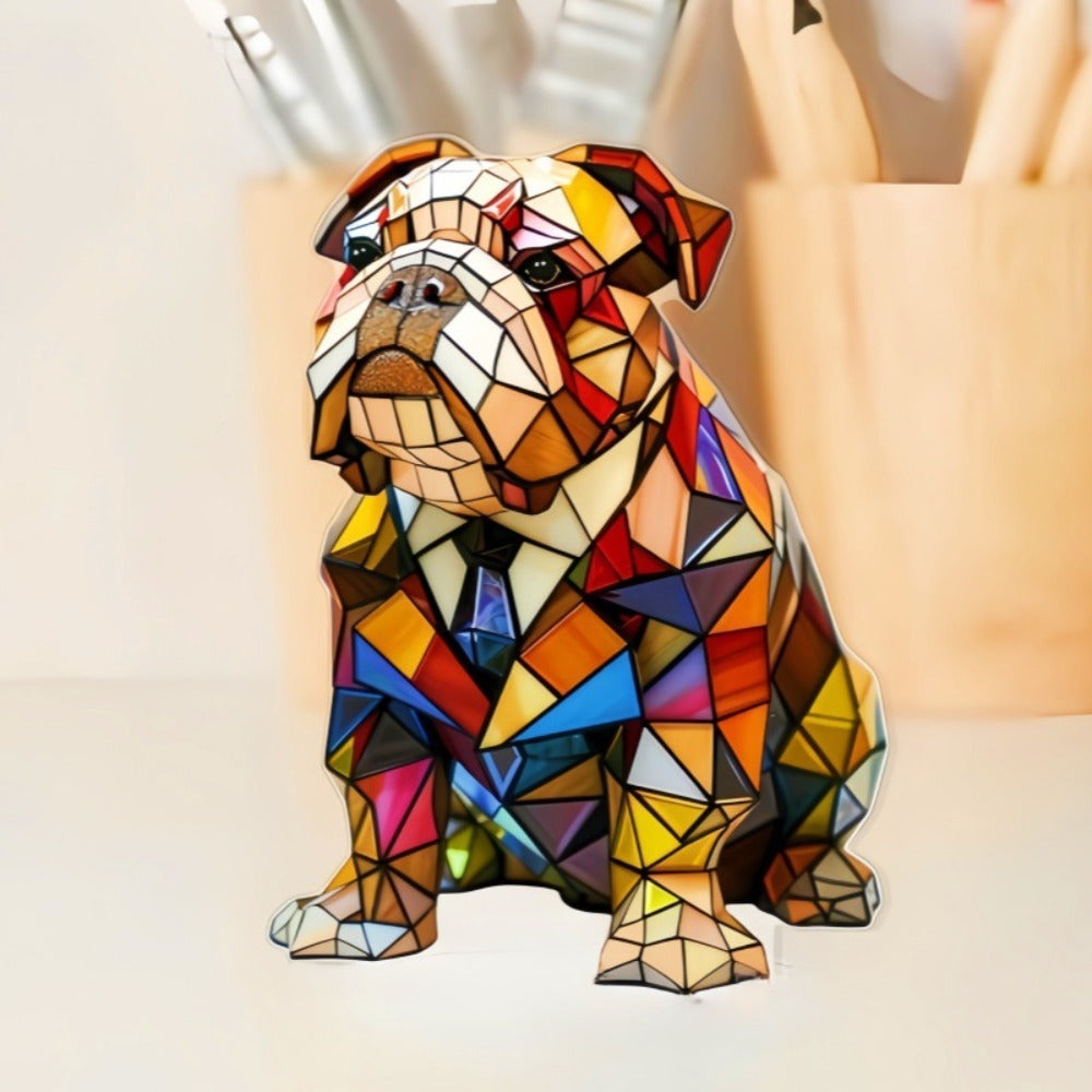 Amulette Bulldog Élégante